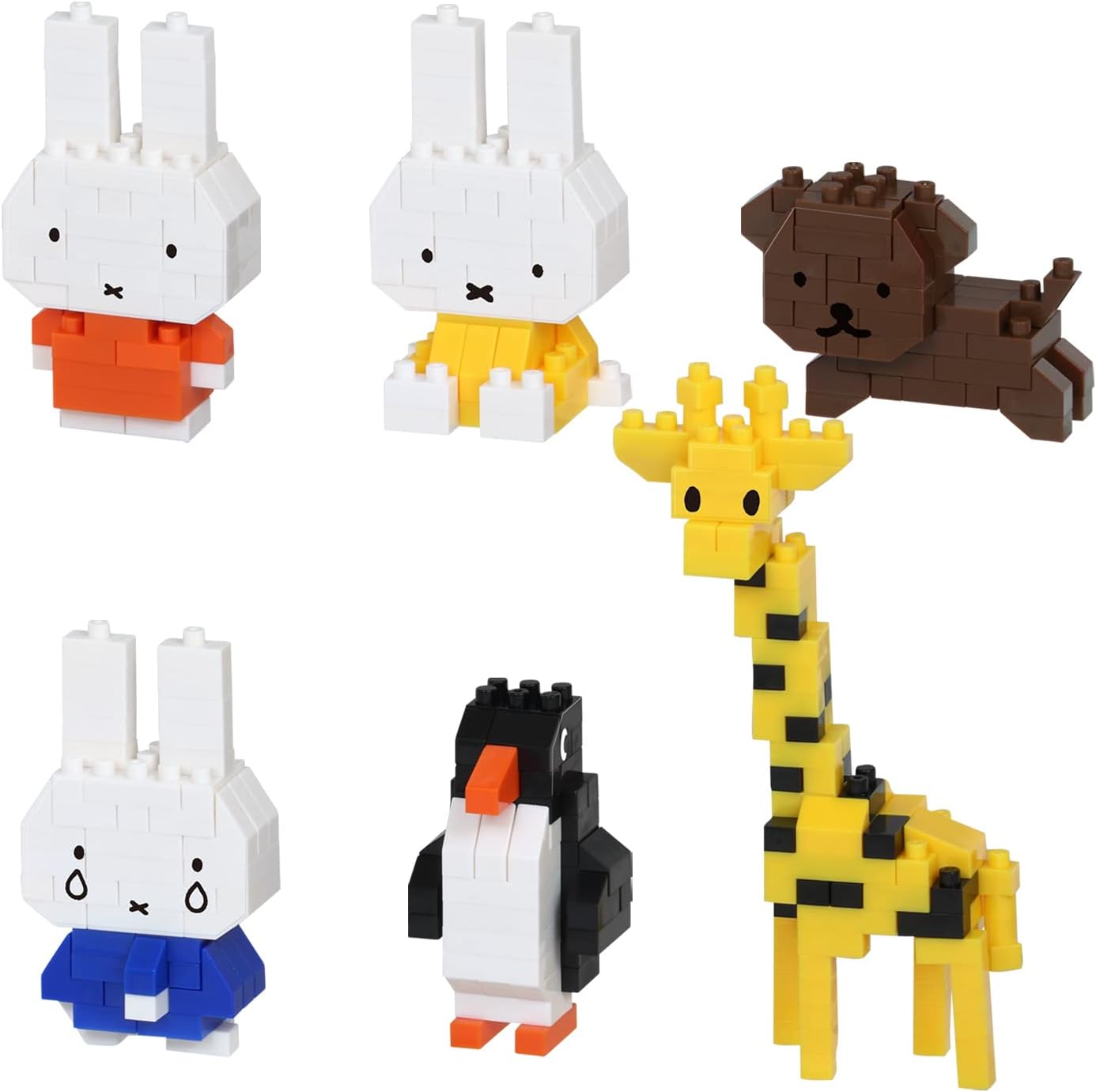 Nanoblock - 迷你 Miffy vol. 2 ( 6件裝)