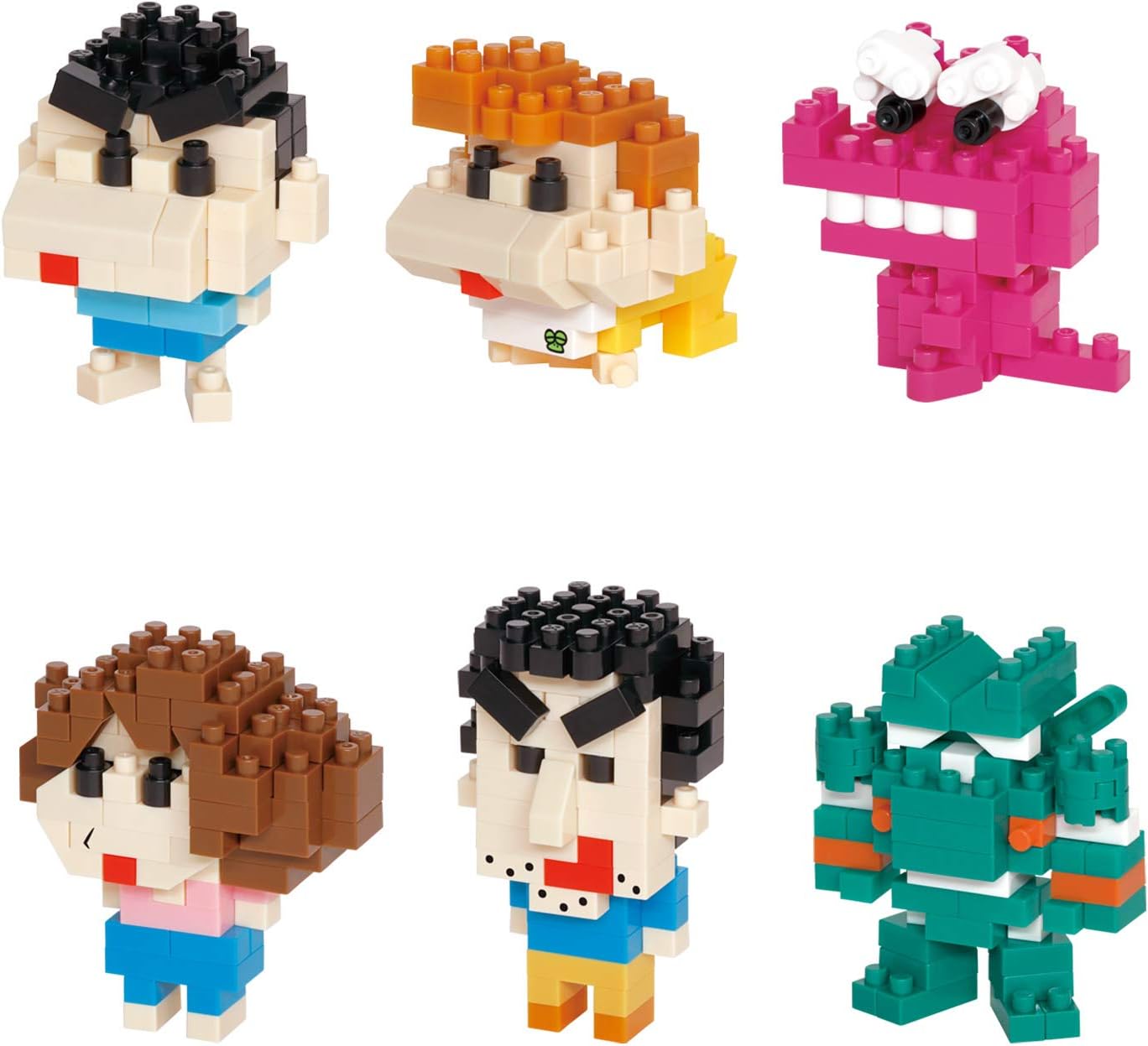 Nanoblock - 迷你蠟筆小新 vol.2 (6件裝)