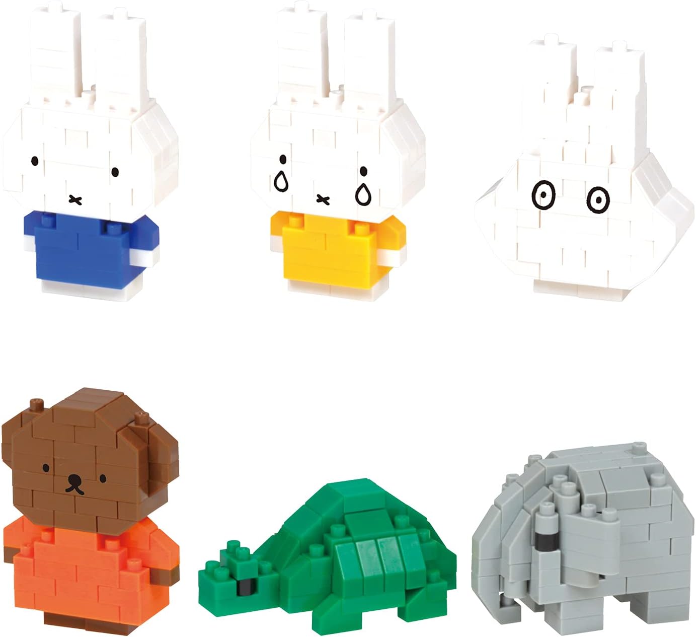 Nanoblock - 迷你Miffy (6件裝)