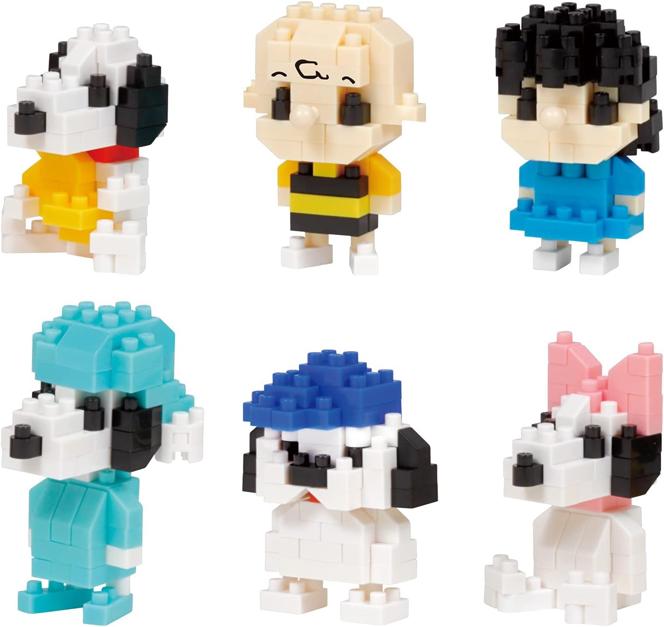 Nanoblock - 迷你史努比 vol. 2 (6件裝)