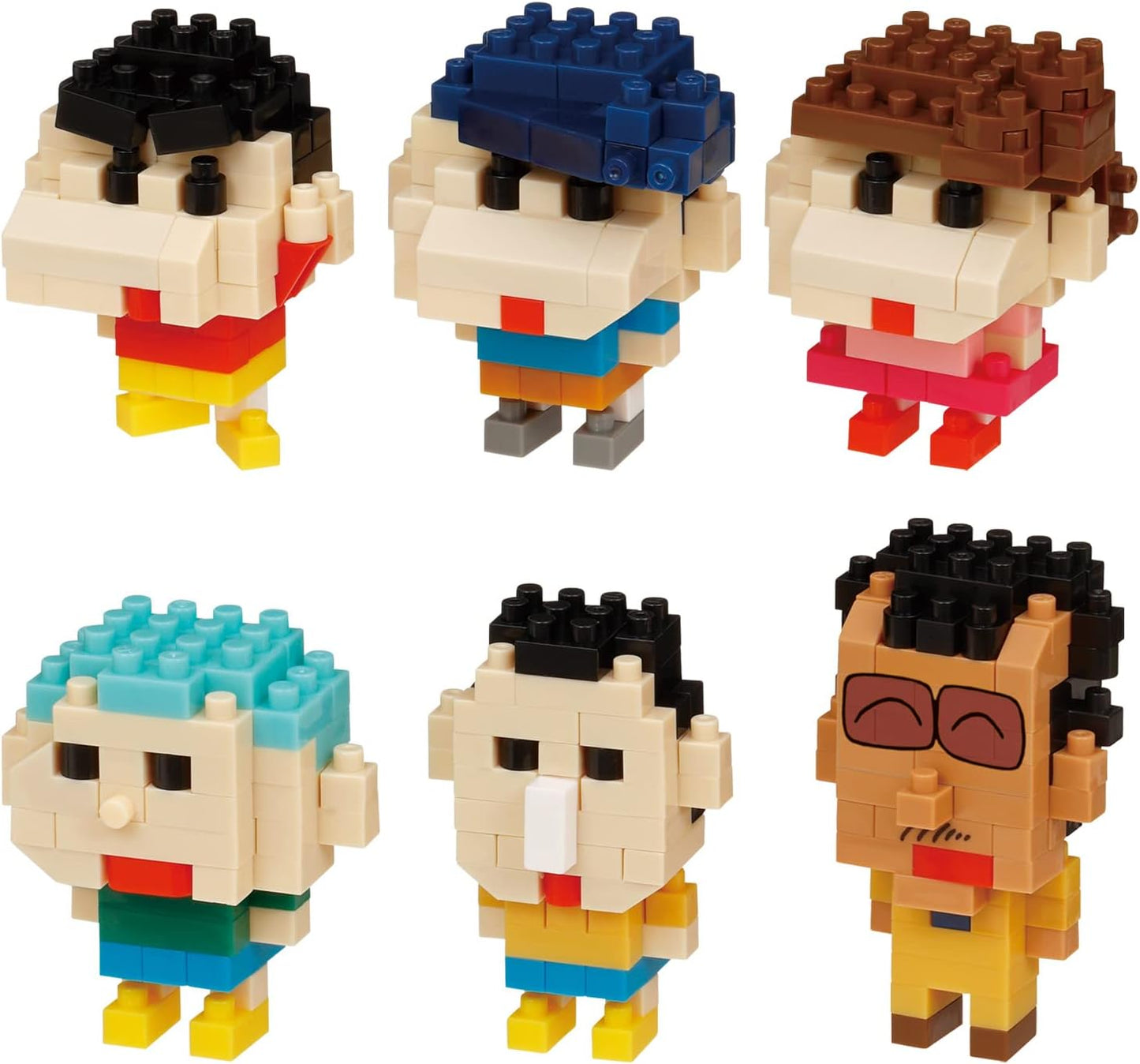 Nanoblock - 迷你蠟筆小新 vol.3 ( 6件裝)