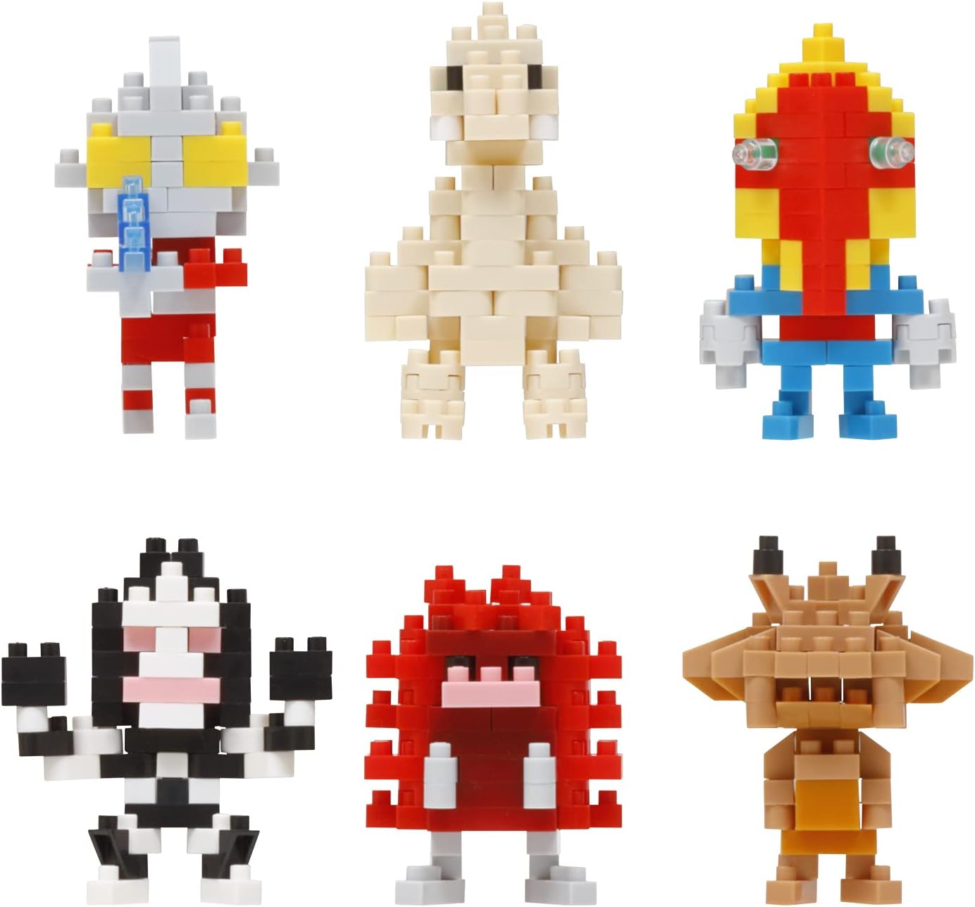 Nanoblock - 迷你超人力霸王 vol. 2 ( 6件裝)