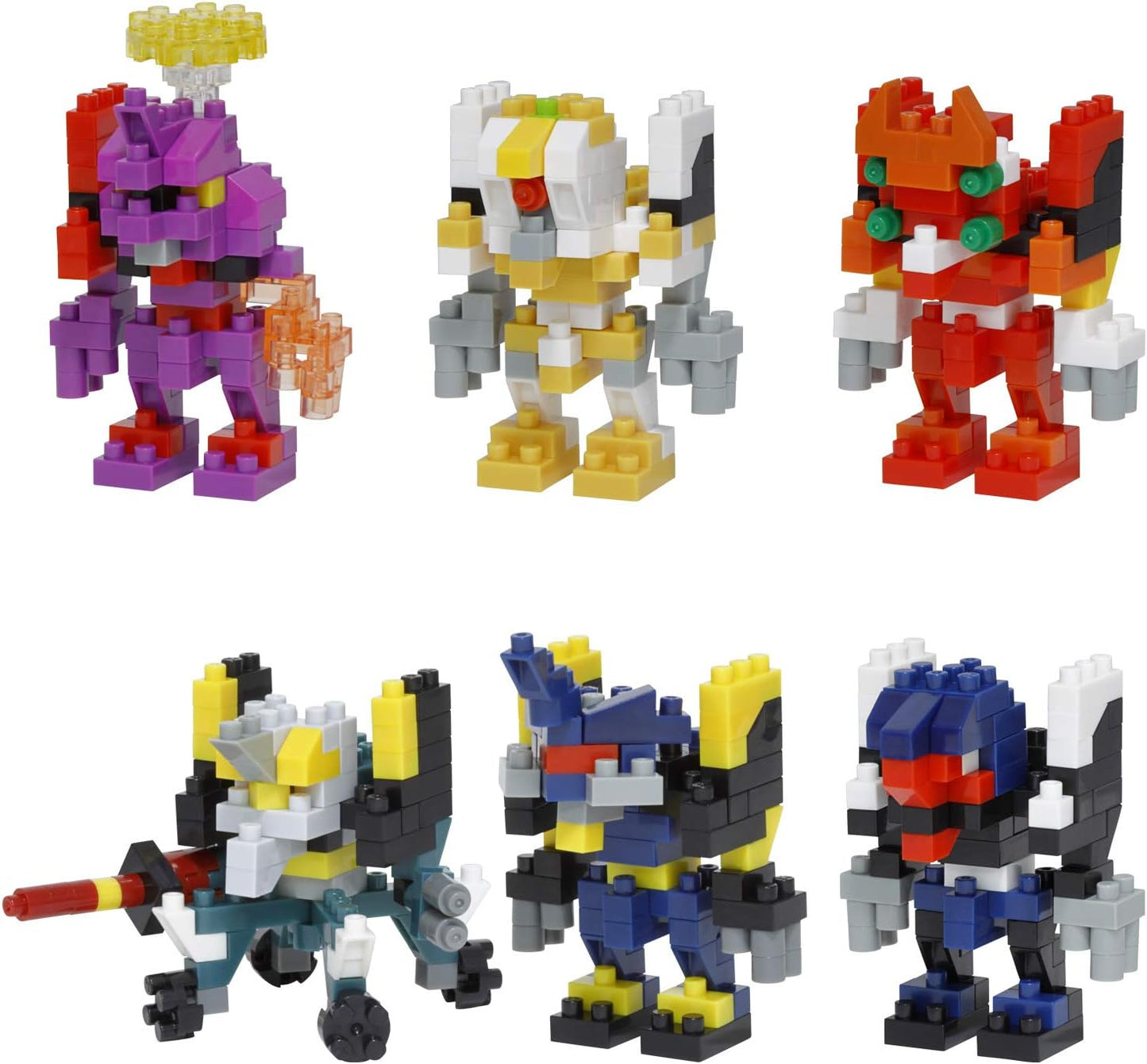 Nanoblock - 迷你EVA新世紀福音戰士 vol.2 ( 6件裝)