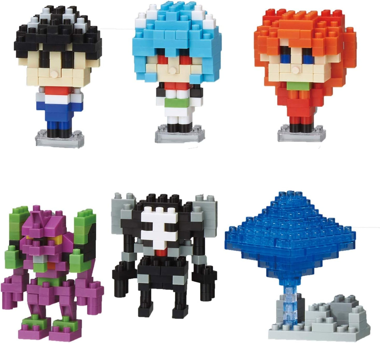 Nanoblock - 迷你EVA 新世紀福音戰士( 6件裝)