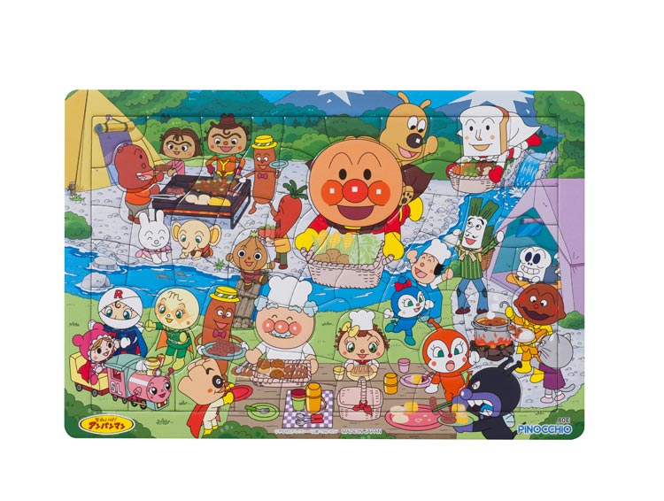 兒童向 - 麵包超人 露營和燒烤 80塊 (26×37.5cm)