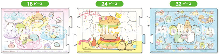 兒童向 - 角落生物 三步曲 18/24/32塊 (16.5×74cm)