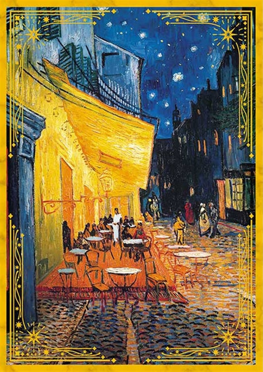(燙金工藝) 梵高 - 夜晚露天咖啡座 108塊 (18.2×25.7cm)