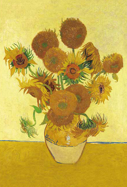 (迷你尺寸) 梵高 - 向日葵 120塊 (10×14.7cm)