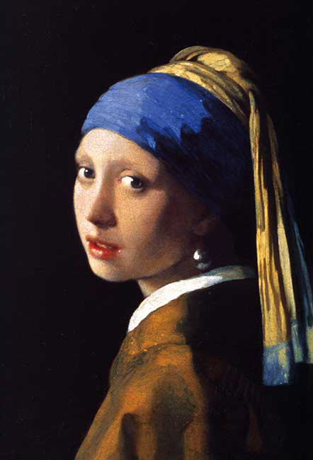 (迷你尺寸) 維梅爾 - 戴珍珠耳環的少女 120塊 (10×14.7cm)