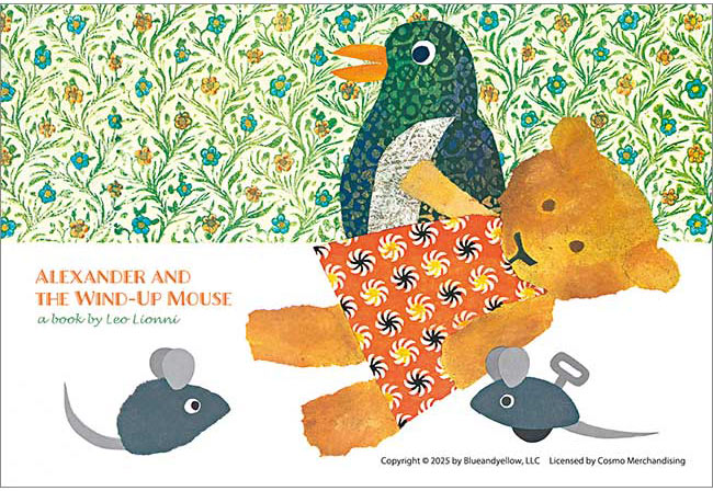 (迷你尺寸) Leo Lionni - 亞歷山大與發瘋的老鼠 120塊 (10×14.7cm)