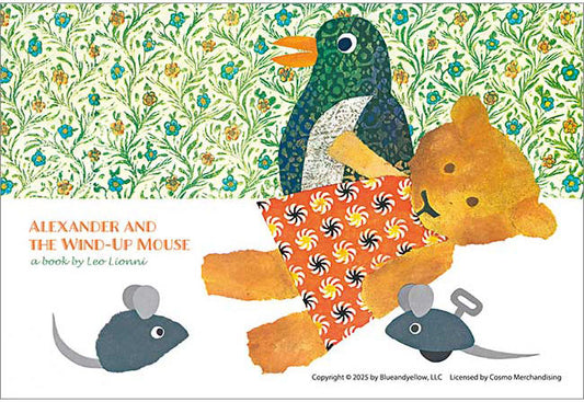 (迷你尺寸) Leo Lionni - 亞歷山大與發瘋的老鼠 120塊 (10×14.7cm)