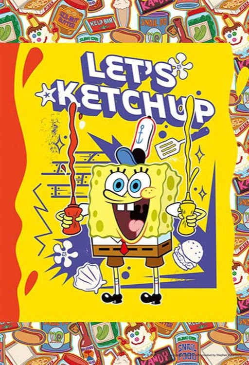 海綿寶寶 - Let's Ketchup 300 塊 (26×38cm)