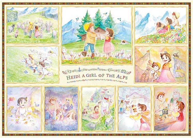 飄零燕 - 海蒂的回憶 500塊 (38×53cm)