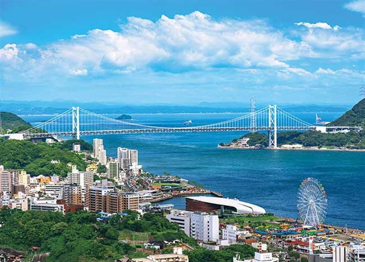 日本風景 - 關門海峽 500塊 (38×53cm)