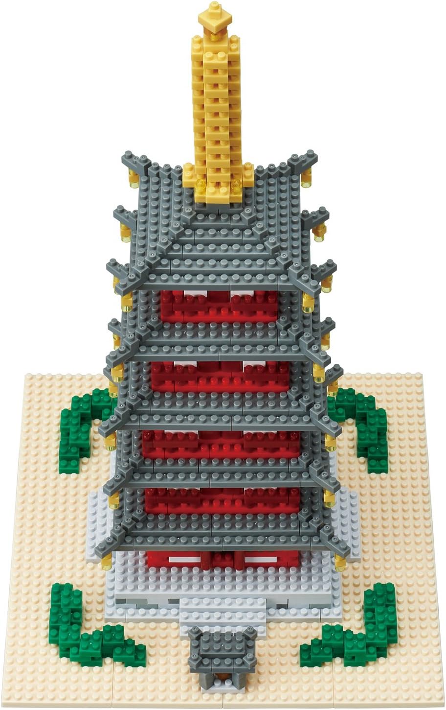 Nanoblock - 五重塔 Deluxe (15.2×15.2×30.5cm)