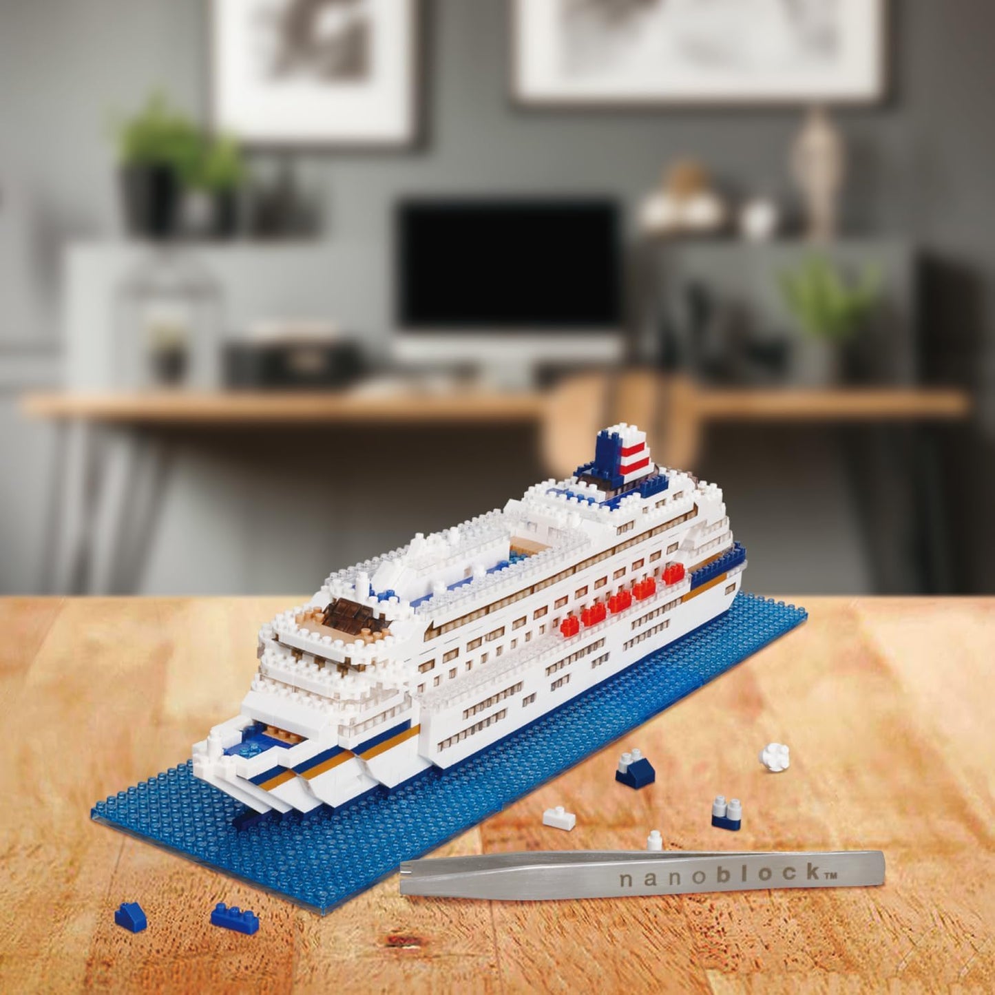 Nanoblock - M.S. ASUKAⅡ 飛鳥Ⅱ (28×8×8cm)