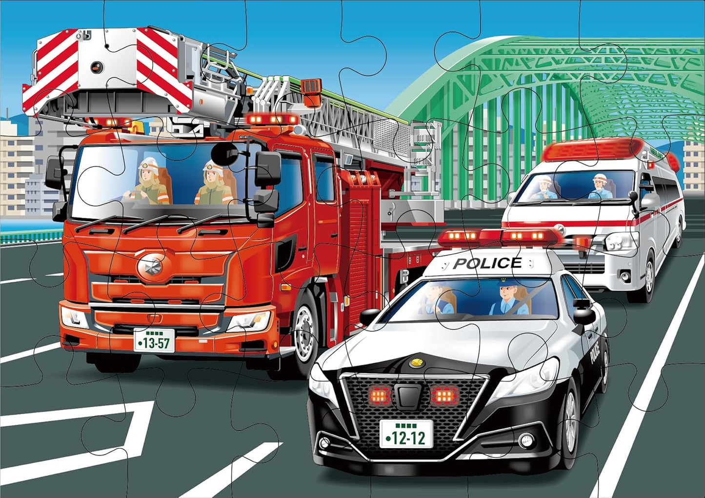 兒童向 - KUMON STEP 3 工作車 (II) 24/35/48塊