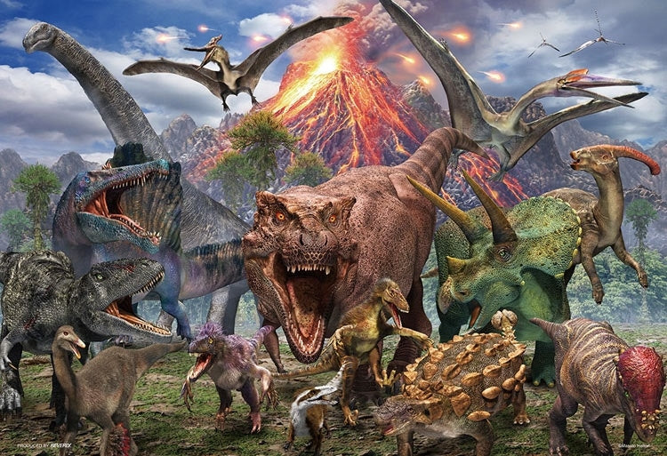 服部雅人 - 恐龍樂園 1000塊 (49×72cm)