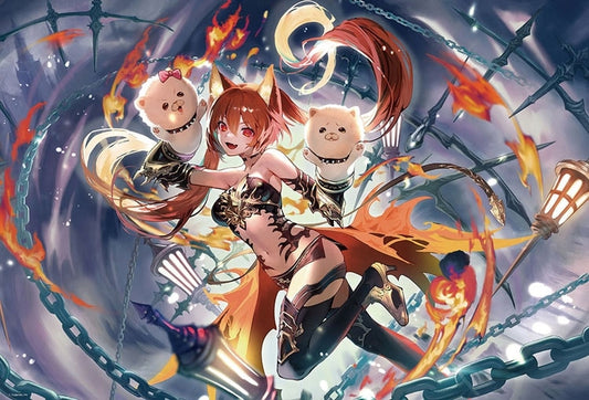 闇影詩章 - 無拘無束的地獄火 1000塊 (49×72cm)