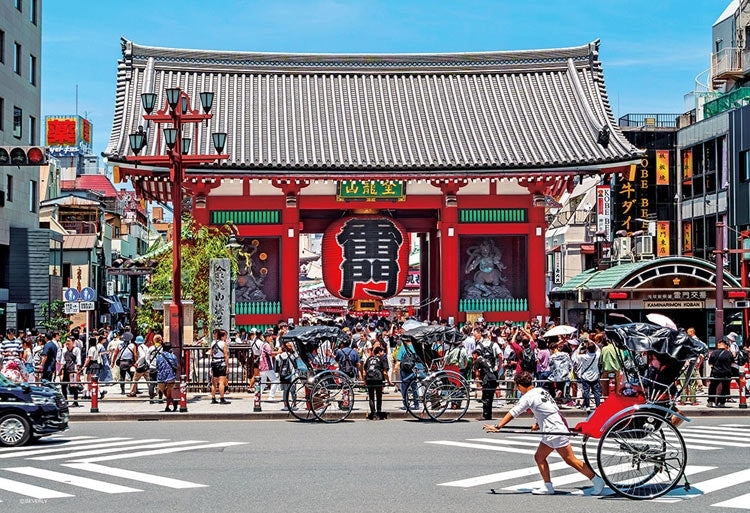(迷你尺寸) 日本風景 - 雷門 1000塊 (26×38cm)