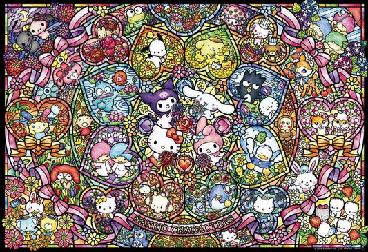 Sanrio - 彩色玻璃 300塊 (26×38cm)
