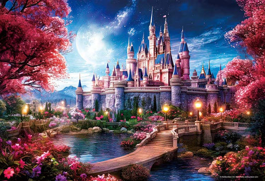 (迷你尺寸)AlekSunDoor - 月光花園 500塊 (26×38cm)