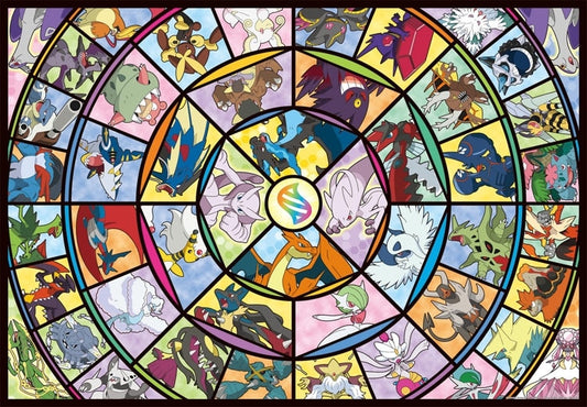 寵物小精靈 - 超進化系列! 1000塊 (51×73.5cm)