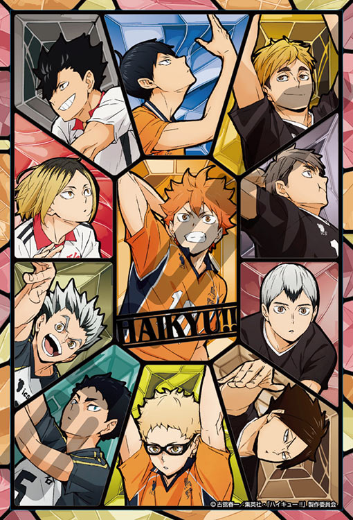 (透明樹脂) 排球少年 - 集合 126塊 (10×14.7cm)