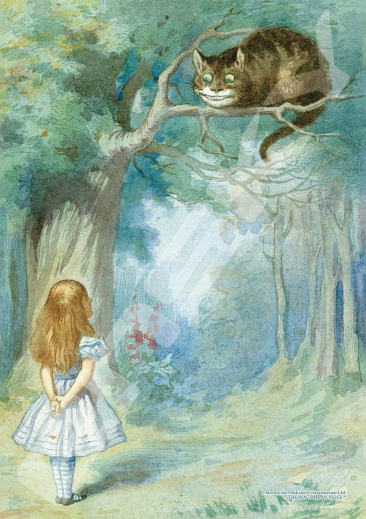 不可思議之國的愛麗絲 - 柴郡貓 208塊 (18.2×25.7cm)