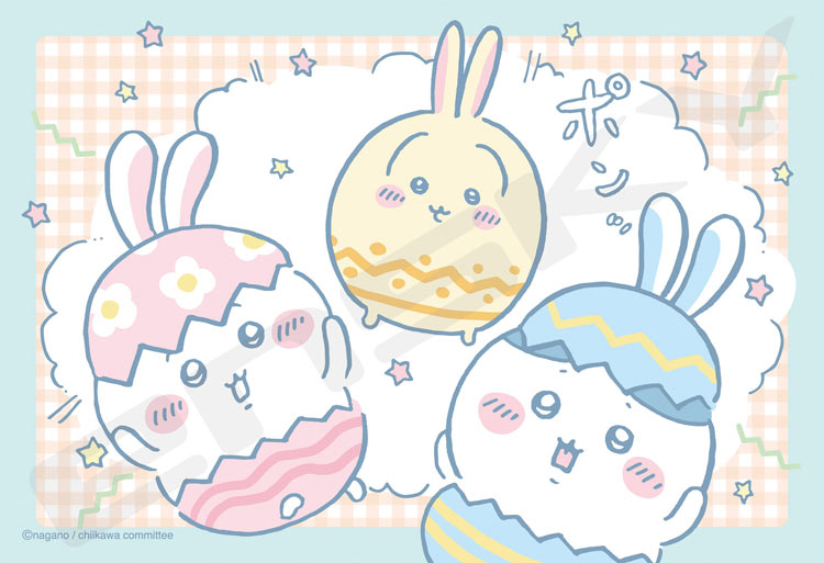 吉伊卡哇 Chiikawa - 復活節 300塊 (26×38cm)