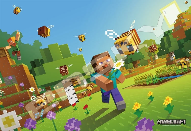 MINECRAFT - 蜜蜂 300塊 (26×38cm)