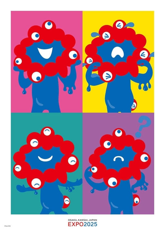 Myaku Myaku - 關西世界博覽會官方吉祥物 2025 (4) 500塊 (38×53cm)