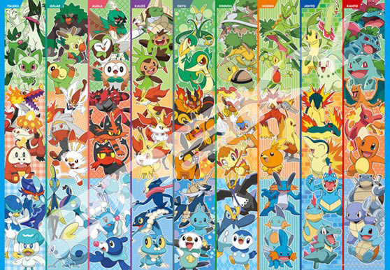 (特大尺寸) 寵物小精靈 - 召集所有夥伴! 500塊 (51×73.5cm)