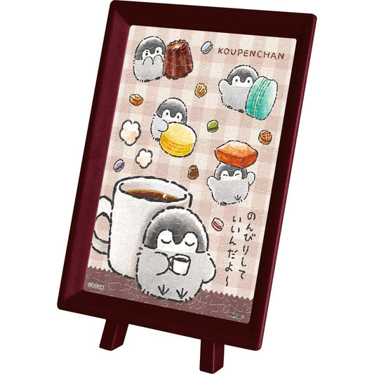 KOUPEN CHAN「正能量企鵝」 - 咖啡時間 150塊 (7.6×10.2cm)