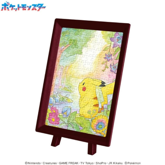 (環保樹脂) 寵物小精靈 - 比卡超與花 150塊 (7.6×10.2cm)