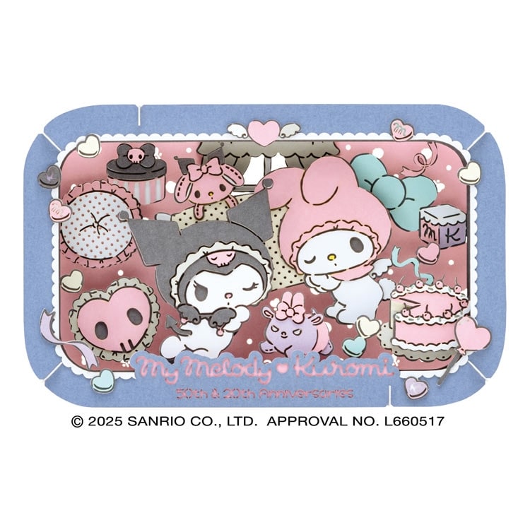 Paper Theater - Sanrio My Melody & Kuromi(L Size)