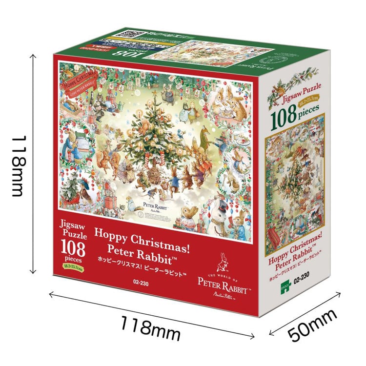 彼得兔 - 聖誕快樂!彼得兔™ 108塊 (18.2×25.7cm)