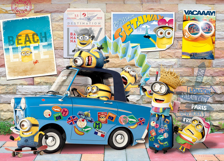 迷你兵團 - 小兵夏日時光 500塊 (38×53 cm)