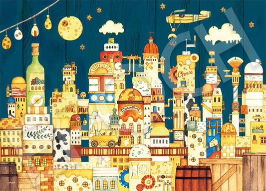 西村典子 -  空想之街 500塊 (38×53cm)