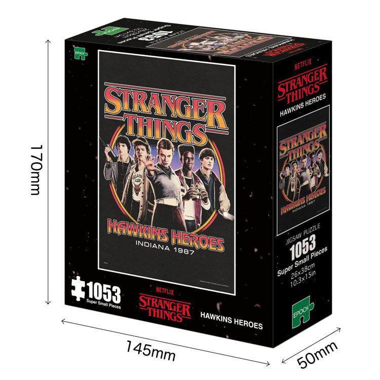 (迷你尺寸) 怪奇物語 Stranger Things - Hawkins Heroes 1053塊 (26×38cm)