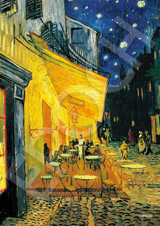 (迷你尺寸) 梵高 - 夜晚露天咖啡座 500塊 (18.2×25.7cm)