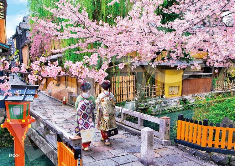 (迷你尺寸)日本風景 - 櫻花園 500塊 (18.2×25.7cm)