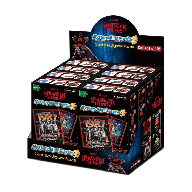 盲盒拼圖 - 怪奇物語 Stranger Things 一套8盒