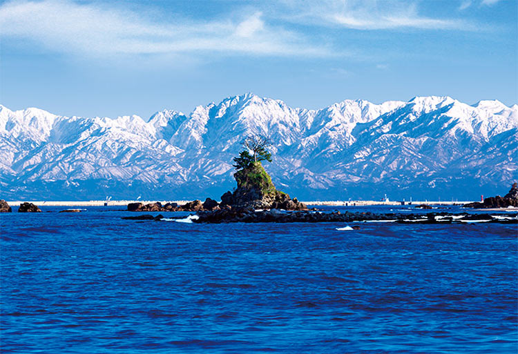 日本風景 - 立山連峰 300塊 (26×38cm)