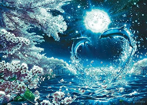 (迷你尺寸) (夜光) Christian Lassen - 櫻花幻想 2016塊 (50×75cm)