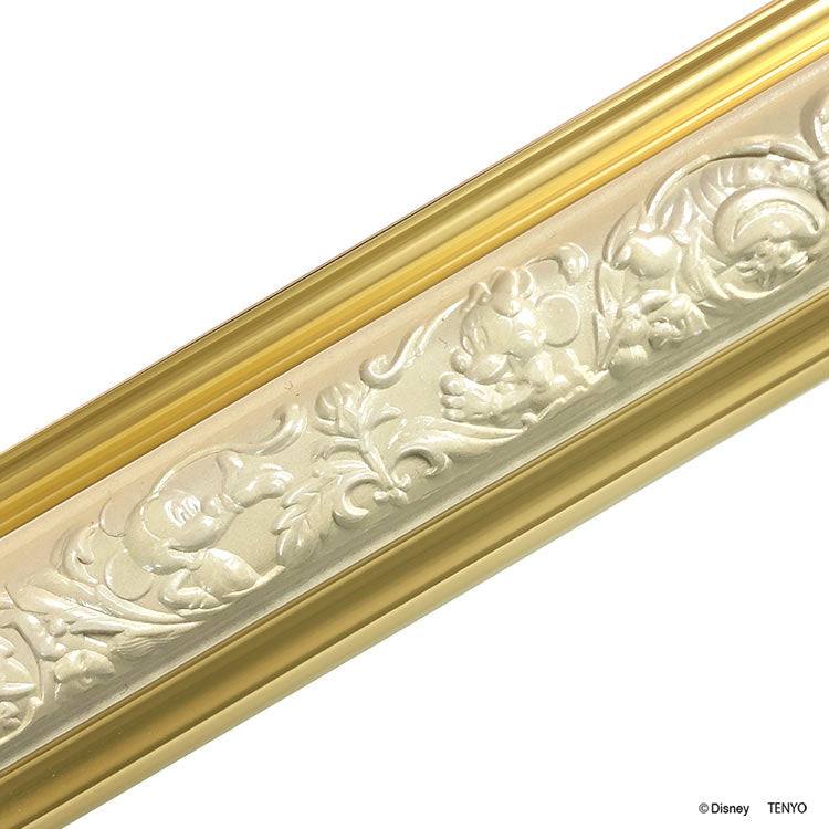 Tenyo 迪士尼角色雕刻奢華框 珍珠白- 18.5×55.5cm