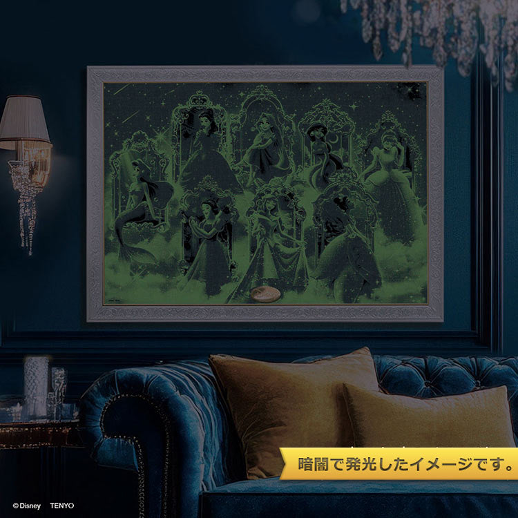 (夜光) 迪士尼 - 迪士尼公主 相信夢想 1000塊 (51×73.5cm)