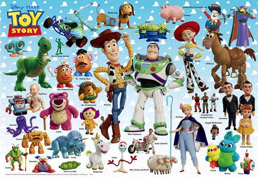 反斗奇兵 - 玩具總動員 全角色 1000塊 (51×73.5cm)