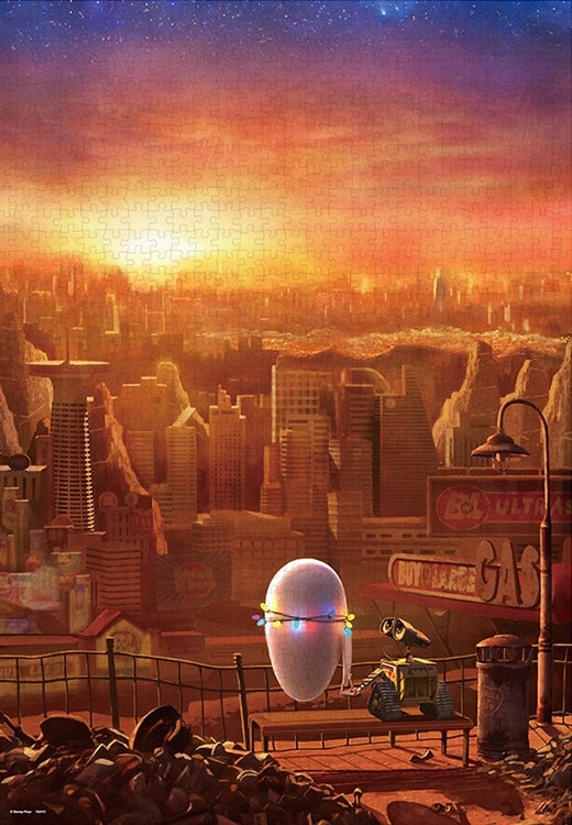 (帆布紋理) 彼思工作室 - 我想給你看… Wall•E 1000塊 (51×73.5cm)