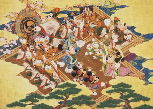 迪士尼 - 米奇和米妮歌舞 500塊 (35×49cm)